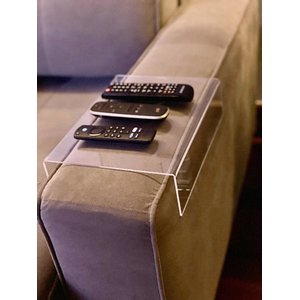 Suporte Bandeja Para Braço Sofá Acrílico 22cmx30cm