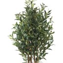 Ver imagem 3 de Árvore Artificial Oliveira com Tronco Natural 1,20m | Folhagem e Frutos Realistas Formosinha