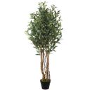 Ver imagem 1 de Árvore Artificial Oliveira com Tronco Natural 1,20m | Folhagem e Frutos Realistas Formosinha