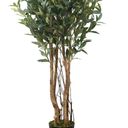 Ver imagem 2 de Árvore Artificial Oliveira com Tronco Natural 1,20m | Folhagem e Frutos Realistas Formosinha