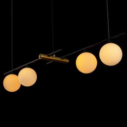 Pendente Bambu 4xG9 23x98cm | Bella HL017LW - 5 Pendente Bambu 4xG9 23x98cm | Bella HL017LW - 5