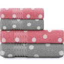 Ver imagem 1 de Jogo de Toalhas 4 Peças Banho e Rosto 100 Algodão Prisma Dohler Emcompre