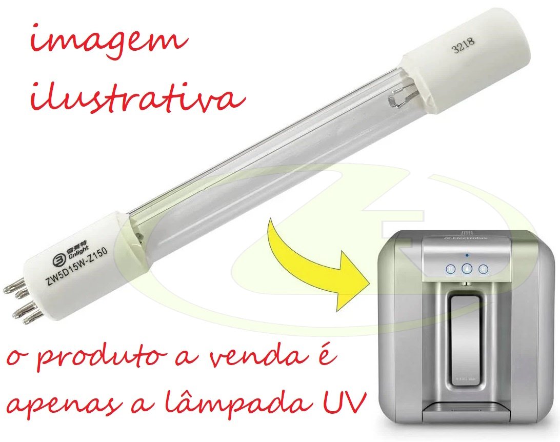 Lâmpada Uv Original Electrolux para Purificador de Água Pa30g Pa31g 41017462 - 5