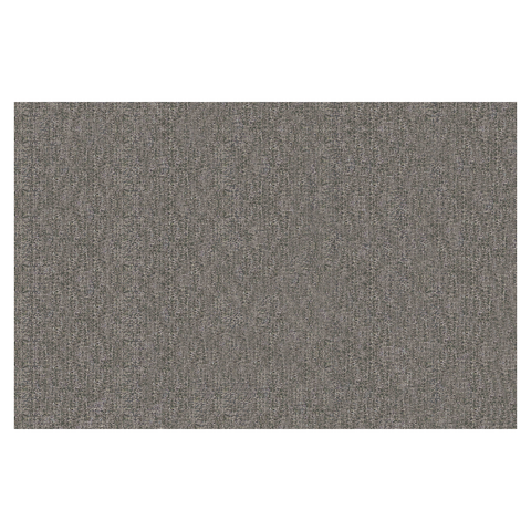 Tapete Retangular Luxemburgo Jacquard Cinza 71% Algodão 29% Poliéster Base Antiderrapante Elegante e