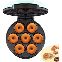 Máquina Donuts Rosquinhas 7 Furos Confeitaria Lanchonete Festas Branco 110v - 3