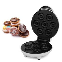 Máquina Donuts Rosquinhas 7 Furos Confeitaria Lanchonete Festas Branco 110v - 2