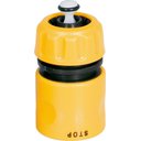 Ver imagem 1 de Engate rápido jardim 1/2" plástico com bloqueador - Vonder