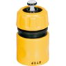 Engate rápido jardim 1/2" plástico com bloqueador - Vonder - 1