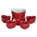 Ver imagem 4 de Conjunto para Fondue com 10 Peças, 1 Panela em Cerâmica 500 Ml, 14*14cm