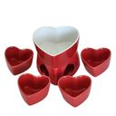 Ver imagem 2 de Conjunto para Fondue com 10 Peças, 1 Panela em Cerâmica 500 Ml, 14*14cm