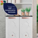 Ver imagem 7 de Armário Paneleiro Duplo de Aço 4 Portas Mirage Branco