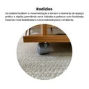 Ver imagem 7 de Kit 2 Peças Sala de Estar Completa com Mesa de Centro e Rack Sampa