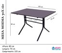 Ver imagem 4 de Mesa Moema 1,20x70 para Sorveteria Restaurante Ecomhome