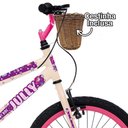 Ver imagem 2 de Bicicleta Infantil Feminina Aro 20 Colli Jully com Cesto