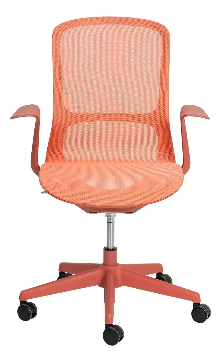 Ver imagem 2 de Cadeira de Escritório Diretor Suécia Tela Mesh Vermelha