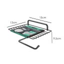 Ver imagem 3 de Suporte Papel Higiênico Adesivo com Porta Objetos - Stolf