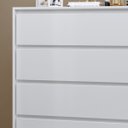 Ver imagem 5 de Cômoda para Quarto 4 Gavetas - Carla Branco