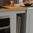 Ver imagem 5 de Armário Porta Toalha Americana Henn 20 Cm com Tampo para Cozinha