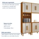 Ver imagem 7 de Cozinha Completa 5 Peças 15 Portas 2 Gavetas Lorena