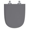 Assento Sanitário Soft Close Ezedra Cinza Quartzo para Vaso Ideal Standard - 1