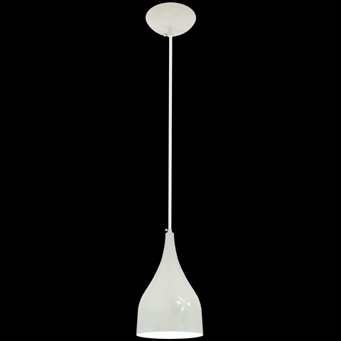 Pendente Decor Luminária Gota Alumínio Branco/branco G