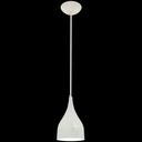 Ver imagem 1 de Pendente Decor Luminária Gota Alumínio Branco/branco G