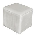 Ver imagem 6 de Poltrona Amamentação com Puff Laura Suede Bege - Lm Decor