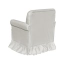 Ver imagem 5 de Poltrona Amamentação com Puff Laura Suede Bege - Lm Decor