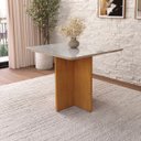 Ver imagem 2 de Mesa de Jantar Classic 90 com 4 Lugares e Tampo de Vidro