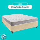 Ver imagem 4 de Conjunto Cama Box Perola Casal + Colchão D23 D23 Inducol