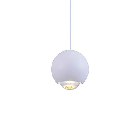 Lustre Pendente Nordecor Muna 2699 Branco Led Bivolt Branco 2699