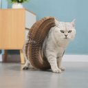 Ver imagem 4 de Arranhador Magico Pet Gato Felino Brinquedo Bola Guizo Multi Formas Dobravel Diversao Lazer Relaxant