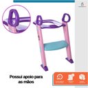 Ver imagem 4 de Redutor de Assento Vaso Sanitário Infantil com Escadinha Baby Style Patrulha Canina Antiderrapante R