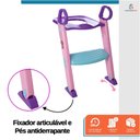 Ver imagem 6 de Redutor de Assento Vaso Sanitário Infantil com Escadinha Baby Style Patrulha Canina Antiderrapante R