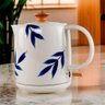 Chaleira Elétrica em Porcelana Elegance Azul e Branca 127v 1 Litro - 6