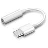 Adaptador Fone de Ouvido Android Samsung Motorola Xiaomi Usb-c para P2 3.5mm Branco Comesp Adaptador - 1
