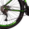 Bicicleta Vega Aro 29 Quadro 15 Alumínio 27v Shimano Altus Freio Mecânico Preto Verde - Spaceline - 9