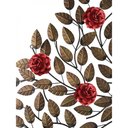 Ver imagem 5 de Painel Arvore Grande De Ferro Com Flores Artesanal Rustico Libertas Rosas Artesanato Árvore Grande V