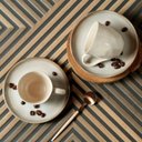 Ver imagem 5 de Conjunto de Xícara de Chá com Pires Bio Raio 06 Peças Cerâmica Stoneware Porto Brasil