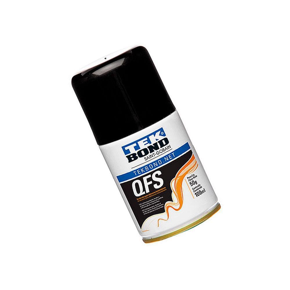 Acelerador Qfs Para Colas De Cianocrilato Tekbond 100ml - 3