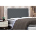 Ver imagem 2 de Cabeceira Painel Dubai Para Cama Box Queen 160 cm Suede - D’Rossi - Cinza