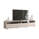 Ver imagem 1 de Rack Bancada para Tv Aspen Off White - Moveisaqui