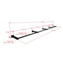 Ver imagem 2 de Arara de Parede para Loja Modelo Premium Leve Comac - 8 Tamanhos - Branco - 300cm