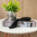 Ver imagem 4 de Livro Caixa que Abre, Vaso Prata Abacaxi e Enfeite Colar