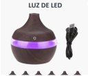 Ver imagem 2 de Umidificador Noturno de Led Colorido - Marrom Claro