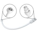 Ver imagem 3 de Engate de Pvc Flexível Mangueira para Descarga 40 Cm Branco | Utilimix