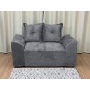 Ver imagem 3 de Sofá 2 Lugares Cinza 605 Porto