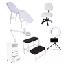 Kit Estética Maca Lupa Armário Mocho Escada e Brinde Fiscomed Kit para Estética - 1