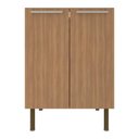 Ver imagem 6 de Balcão de Cozinha com Tampo e 2 Portas 60cm Multimóveis Cr20461 Freijó/mármore Branco