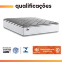 Ver imagem 4 de Colchão Casal King Molas com Pillow Max Force Branco/Cinza Inducol